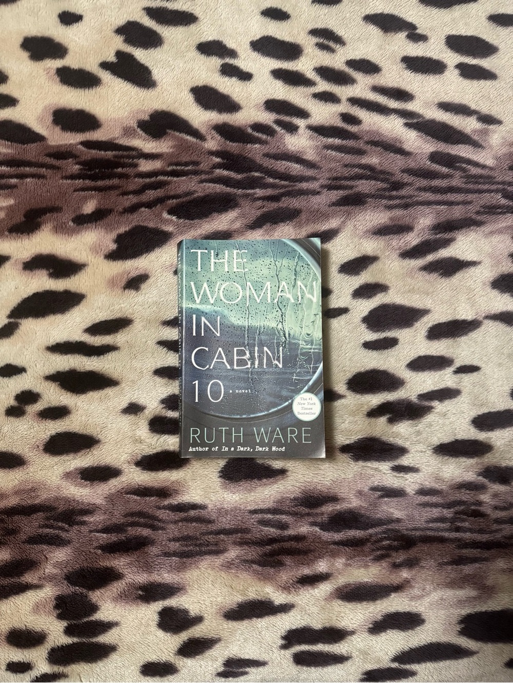 The Woman in Cabin 10 by Ruth Ware - Teal/Black Paperback
